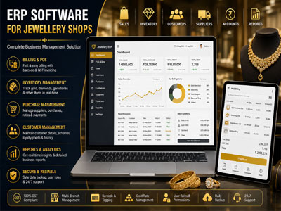 ERP Software for Jewellery Shops